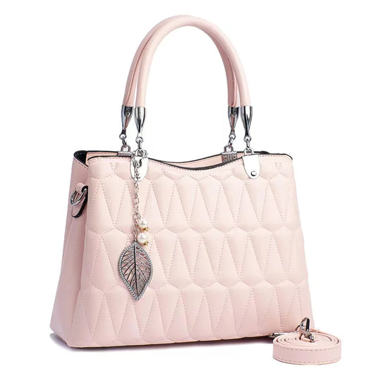Valentina Quilted Carryall Tote