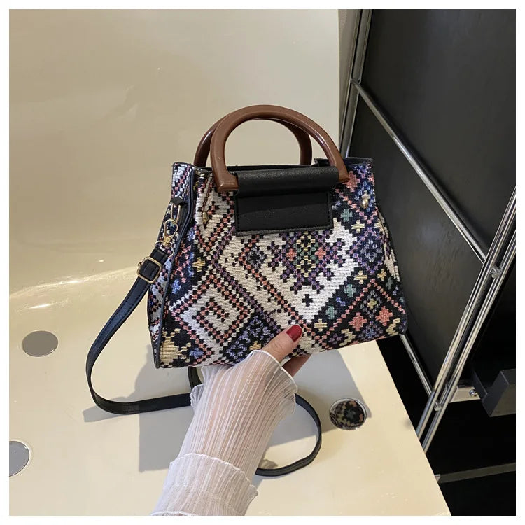 Nomad Tapestry Top-Handle Bag