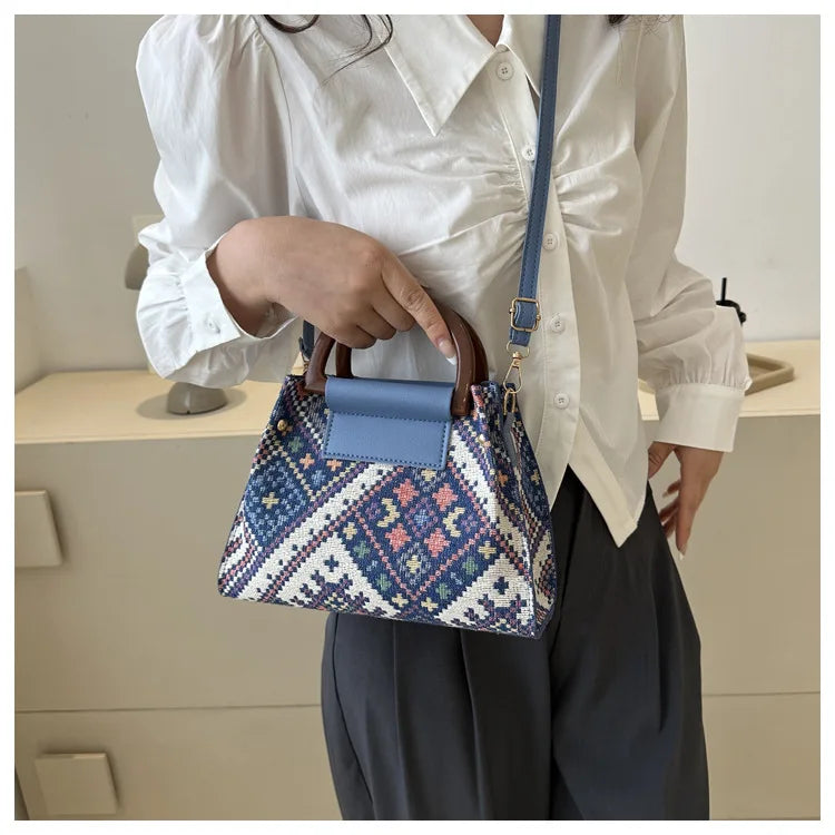 Nomad Tapestry Top-Handle Bag