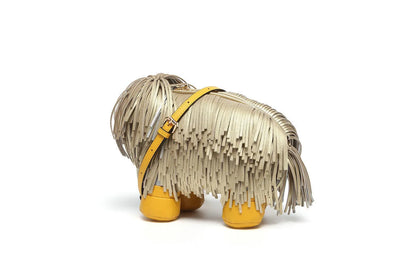 Shearling Pup Crossbody Bag