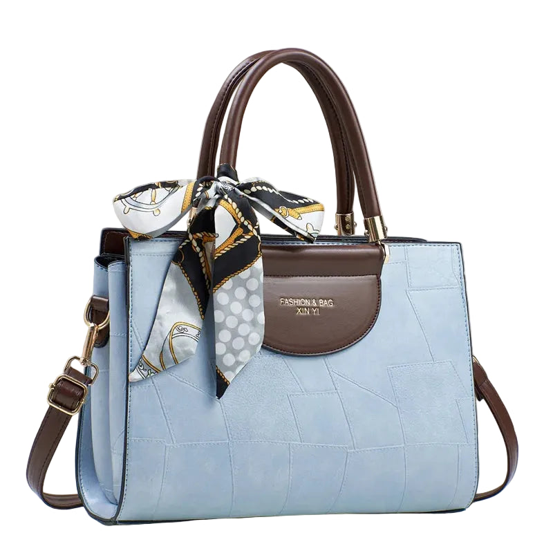 Bolso tote estructurado con huecos (cierre de cremallera + correa extraíble)