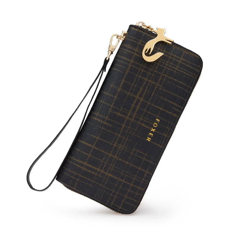 The Saffiano Foxer Luxe Zip Wallet