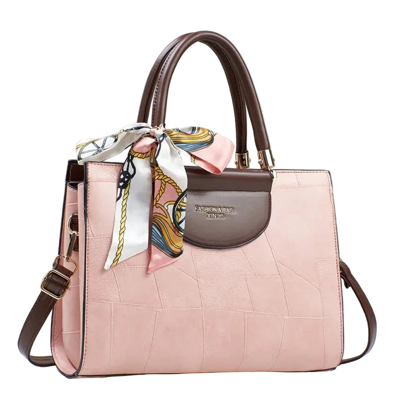 Bolso tote estructurado con huecos (cierre de cremallera + correa extraíble)