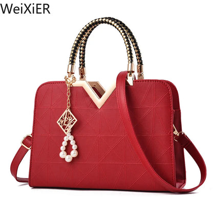 WeXier V-Handle Satchel Bag