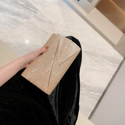 The Champagne Whisper Clutch