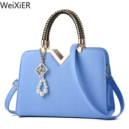 WeXier V-Handle Satchel Bag
