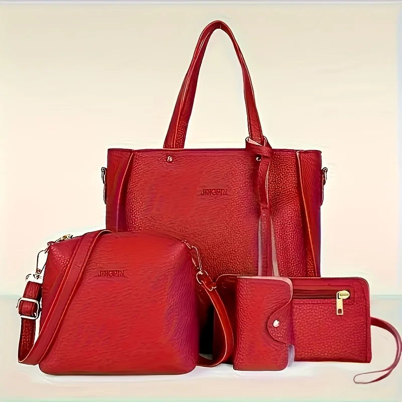 The Everyday Luxe 4-Piece Tote Set