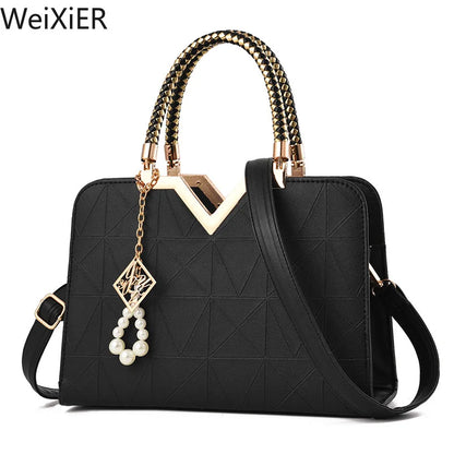 WeXier V-Handle Satchel Bag
