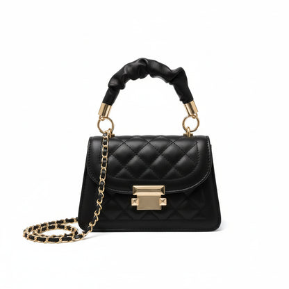 Chérie Quilted Mini Top-Handle Bag