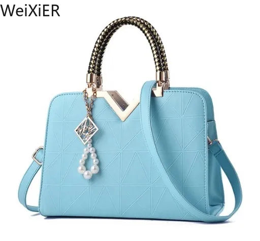 WeXier V-Handle Satchel Bag