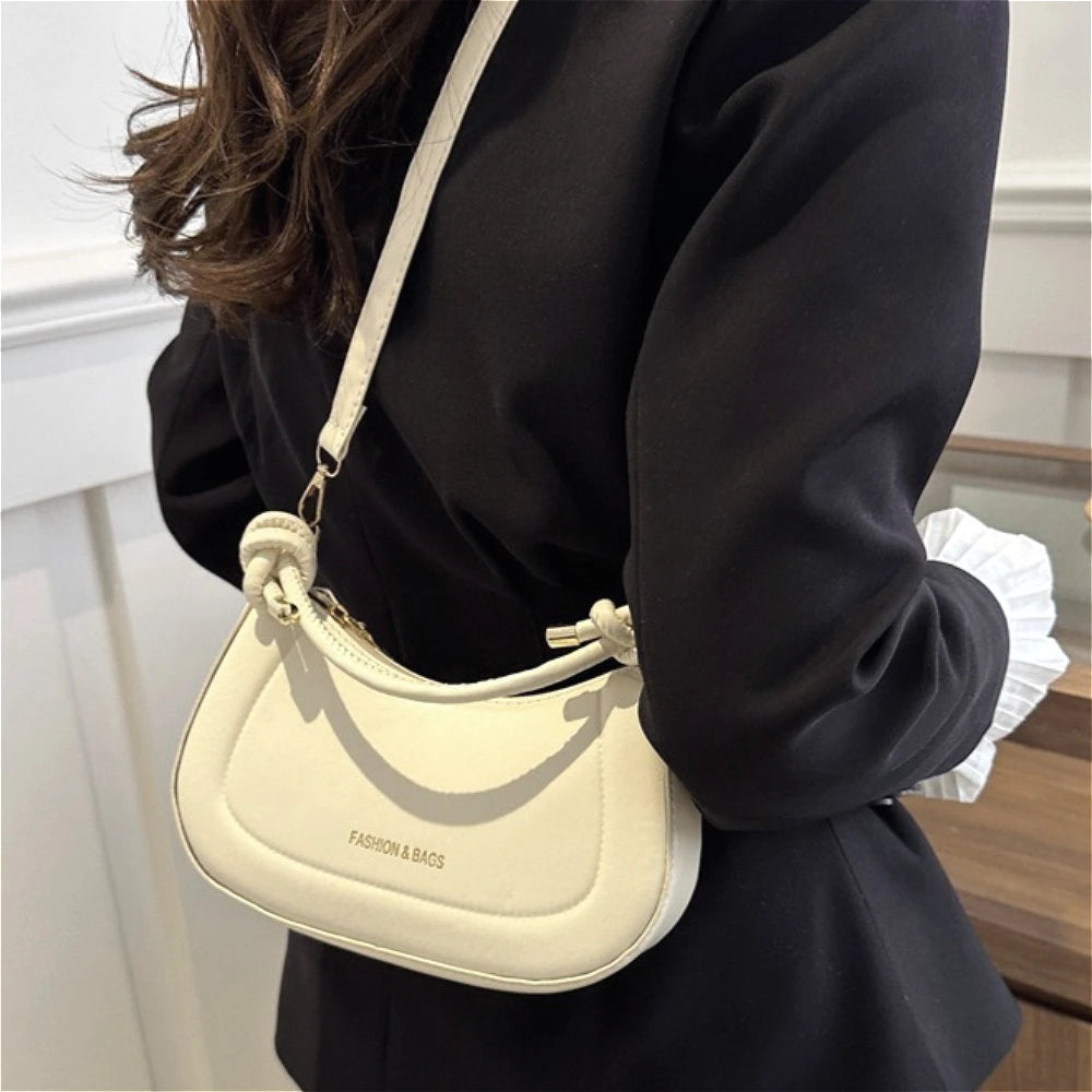 Élouise Mini Crescent Shoulder Bag