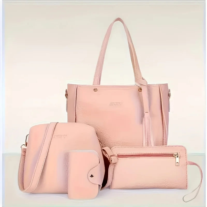 The Everyday Luxe 4-Piece Tote Set