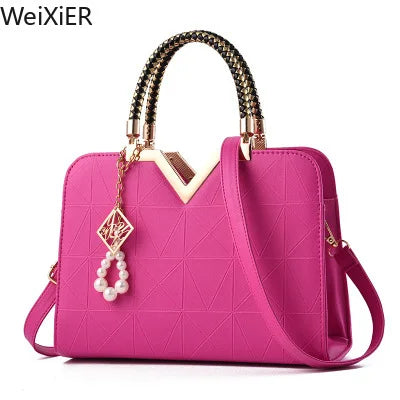 WeXier V-Handle Satchel Bag