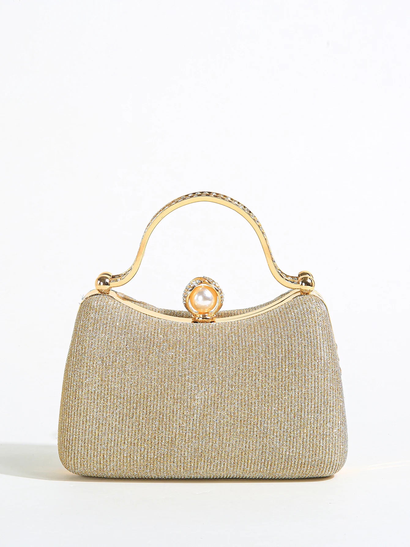 Aurielle Knot Handle Evening Clutch