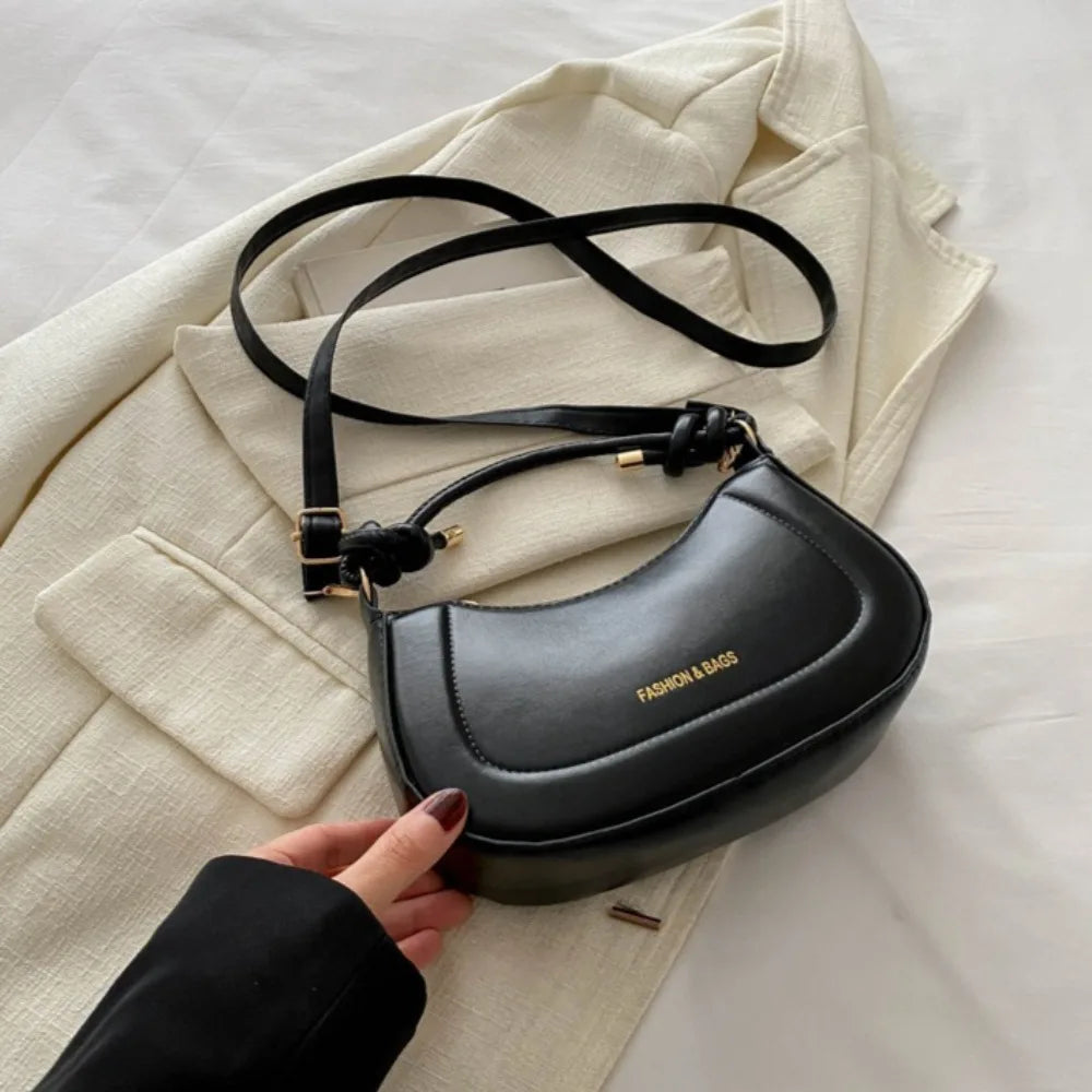 Élouise Mini Crescent Shoulder Bag