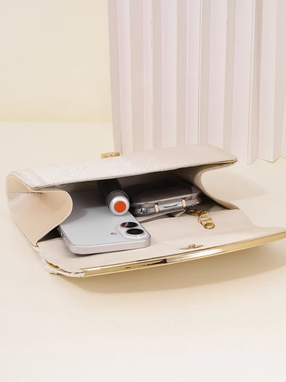 Silva Pleated Evening Clutch