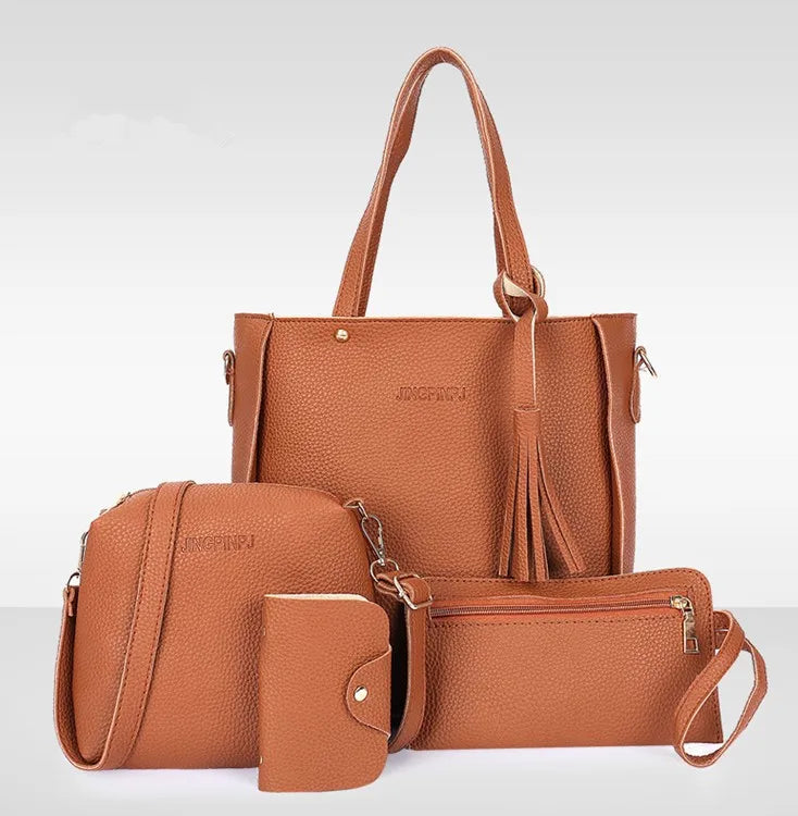 The Everyday Luxe 4-Piece Tote Set