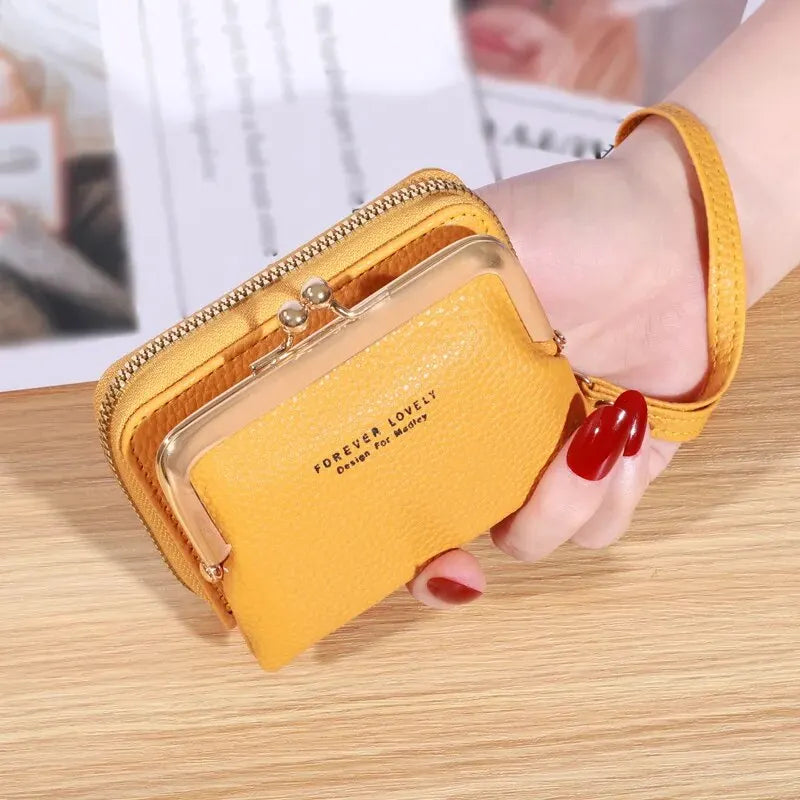 The Madley Mini Frame Wristlet Wallet