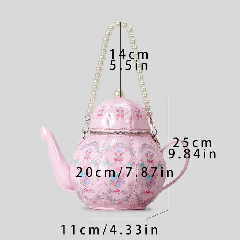 Petite Tea Party Teapot Shoulder Bag