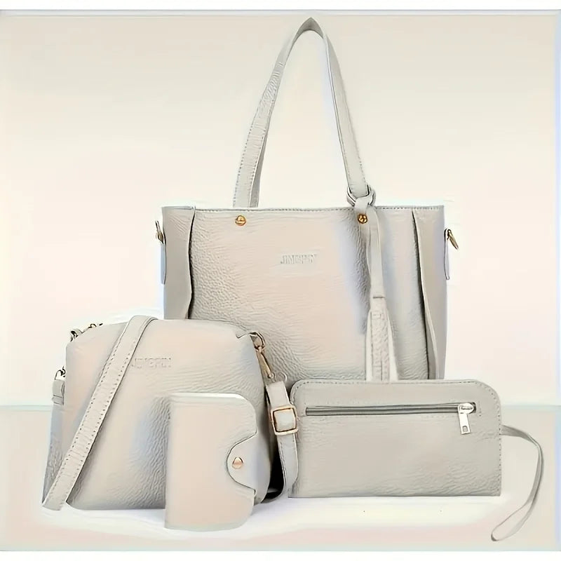 The Everyday Luxe 4-Piece Tote Set