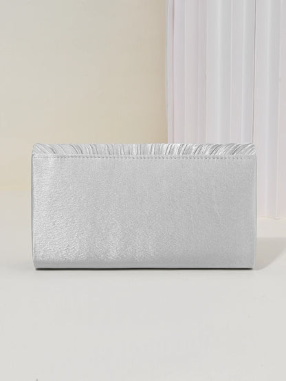 Silva Pleated Evening Clutch