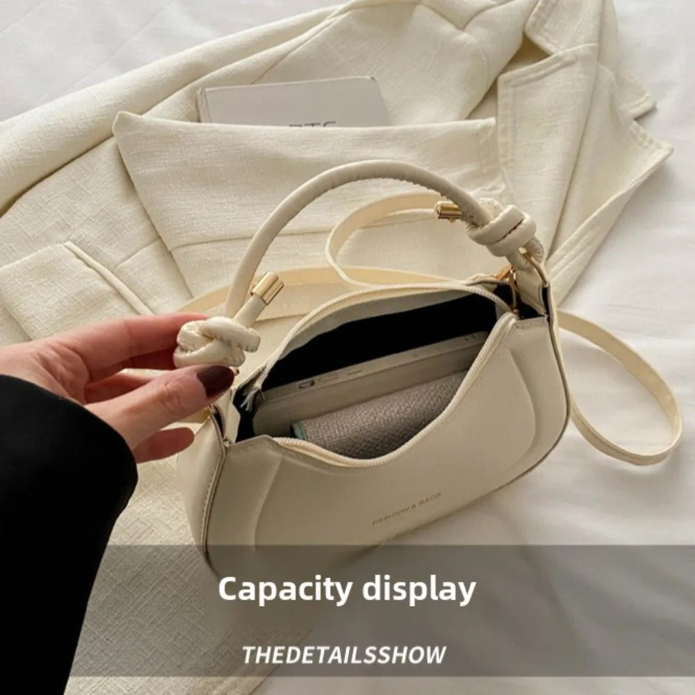 Élouise Mini Crescent Shoulder Bag